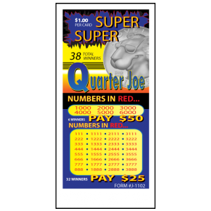 Super Super Quarter Joe / J-1102 Card