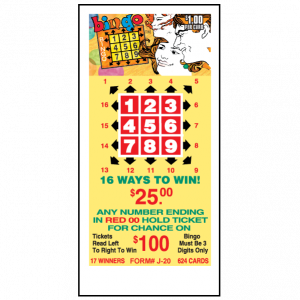$1.00 Bingo / J-20 Card