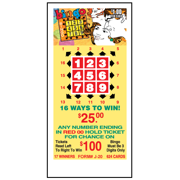 $1.00 Bingo / J-20 Card
