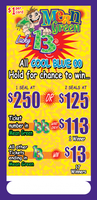 Mean Green Lucky 13